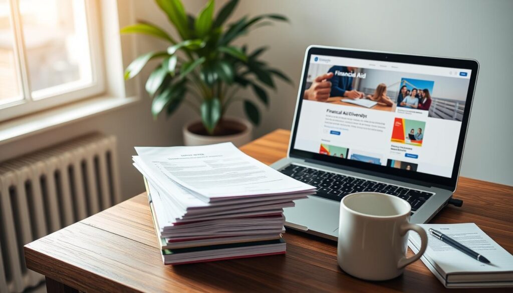 Online tuition and financial aid